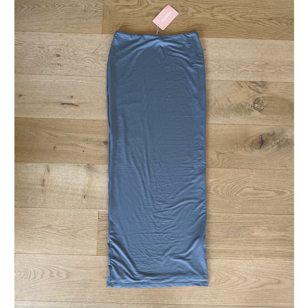 That’s so Fetch - Seda Maxi Skirt in Gray